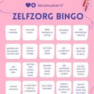 Zelfzorgbingo - 25 stuks